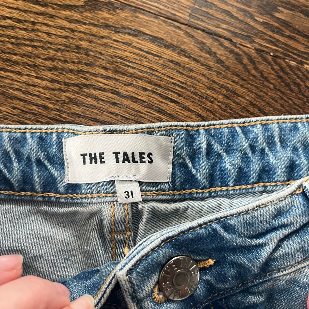 NEW Free People The Tales Panelled Denim Short - Picture 9 of 11
